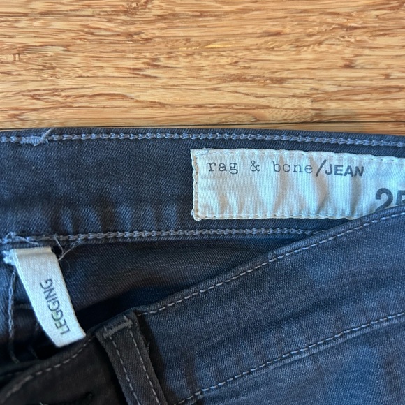rag & bone Women's Black Jeans, size 25, color Premier - Picture 4 of 7
